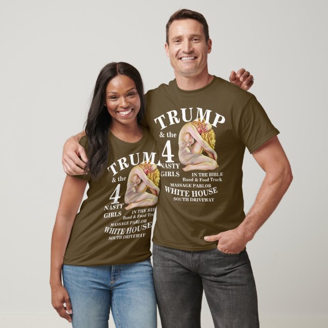 TSA DHS HG Flicka TRUMPAR BACON CHEESEBURGER CHEDD T Shirt (Unisex)