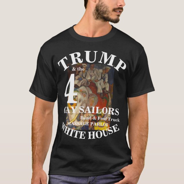 TSA DHS HG UNG MOGEN FLIKIG MASSAGE & MATLASTBIL T SHIRT (Framsida)
