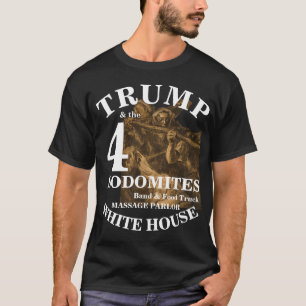 TSA DHS HG UNG MOGEN FLIKIG MASSAGE & MATLASTBIL T SHIRT