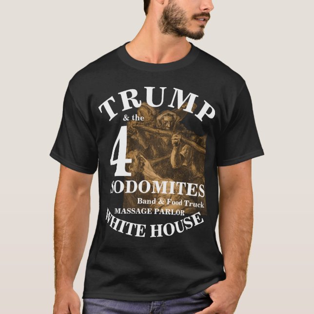 TSA DHS HG UNG MOGEN FLIKIG MASSAGE & MATLASTBIL T SHIRT (Framsida)
