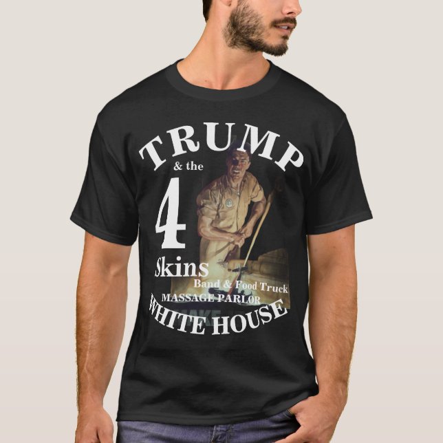 TSA DHS HG UNG RIPE NJOM MASSAGE & MATLASTBIL T SHIRT (Framsida)