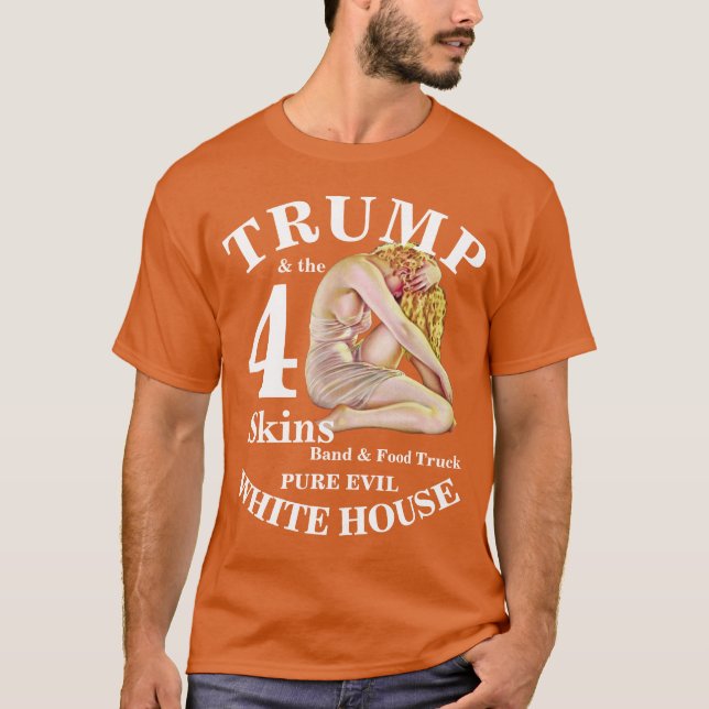 TSA DHS TACKSÄGELSE CBP KVÄLLSMÅL MATTRUCK HG T SHIRT (Framsida)