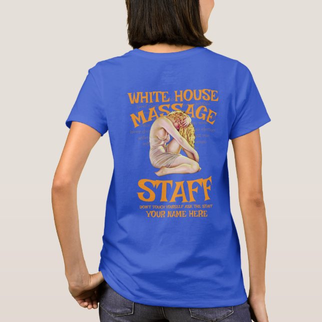 TSA FEMA DOJ FV KOSTNAD INFLATION DOD CBP ICE DHS  T SHIRT (Baksida)