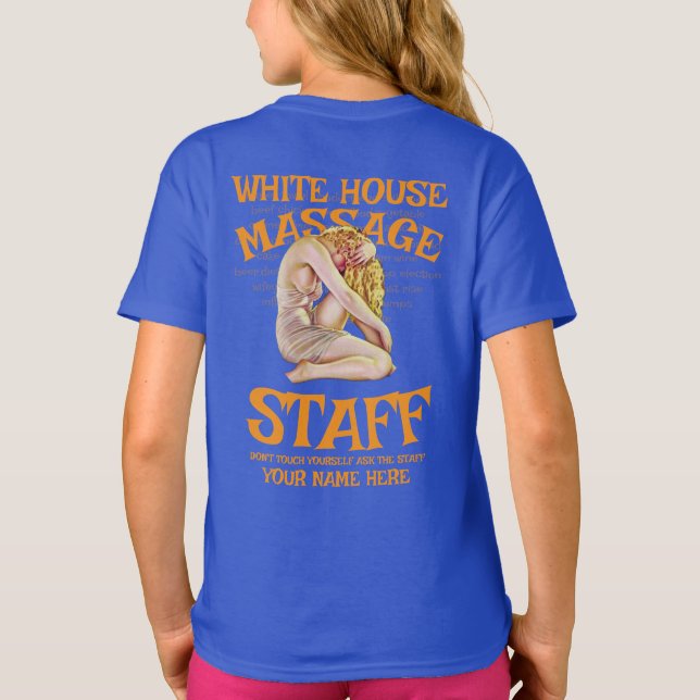 TSA FEMA DOJ FV KOSTNAD INFLATION DOD CBP ICE DHS  T SHIRT (Baksida)