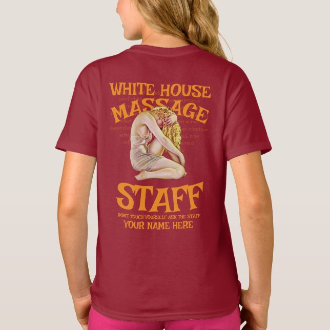 TSA FEMA DOJ FV KOSTNAD INFLATION DOD CBP ICE DHS  T SHIRT (Baksida)