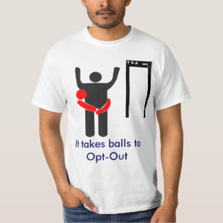 TSA opt-Ut T-shirt