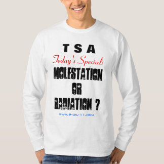 "TSA - T-skjorta för dagens sakkunnig" T-shirt