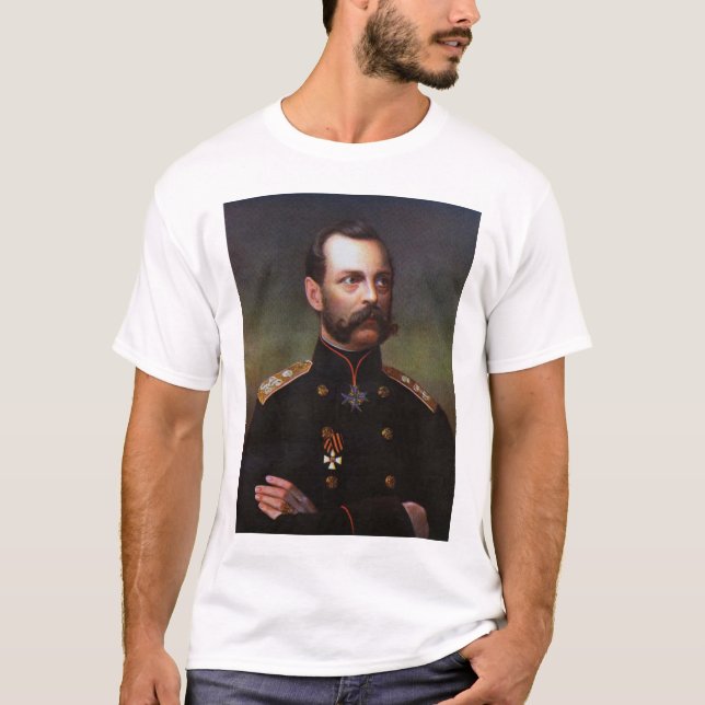 Tsar Alexander II Tee Shirt (Framsida)