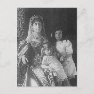 Tsar - GRAND DUCHESS VICTORIA MELITA #120 Vykort