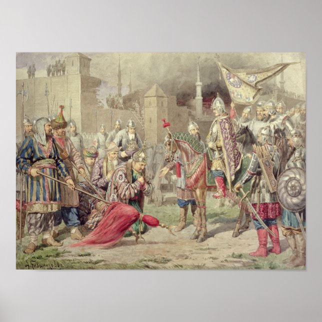 Tsar Ivan IV Vasiljevich, Terrible Poster (Framsidan)