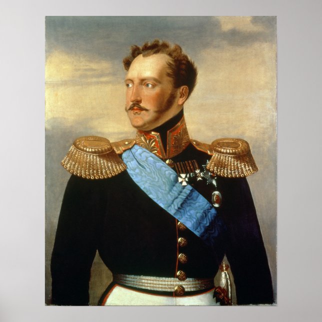Tsar Nicholas I Poster (Framsidan)