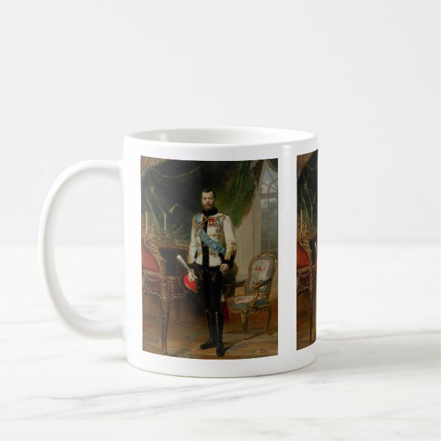 Tsar Nicholas II (1914) Kaffemugg (Vänster)