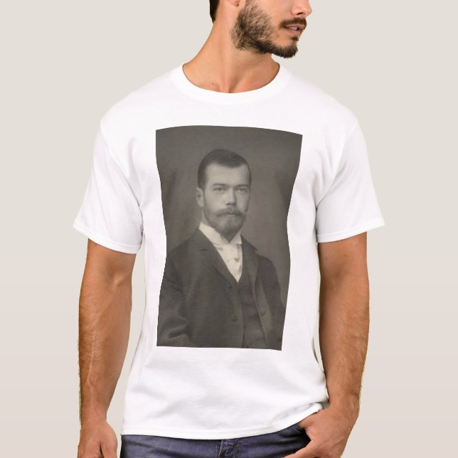 Tsar Nicholas II T Shirt (Framsida)