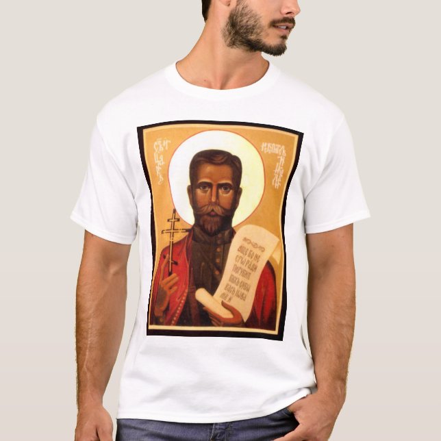 Tsar Nicholas II Tee Shirt (Framsida)