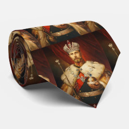 Tsar Nikolaj II Romanov-kejsaren av Ryssland Slips