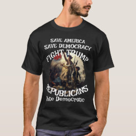 Tsar Rue Lögnhals Trump GOP Kongress Demokratisk O T Shirt