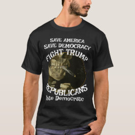 Tsar Rue Lögnhals Trump GOP Kongress Demokratisk O T Shirt