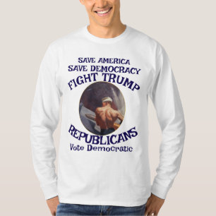 Tsar Rue Lögnhals Trump POTUS Patriotisk MAGA Tåg T Shirt