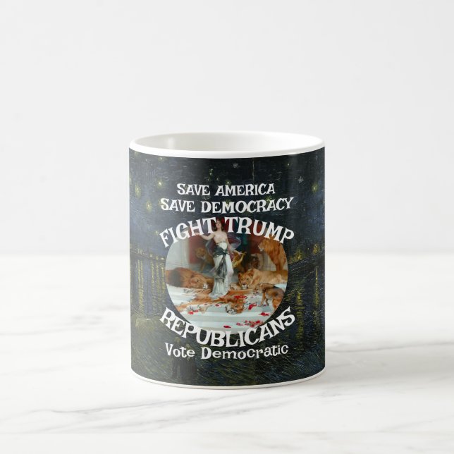 Tsar Rue Lögnhals Trump Republikanska partiet USA  Kaffemugg (Center)