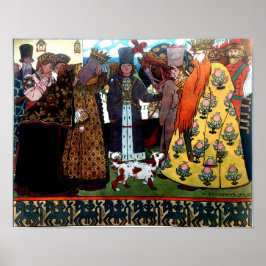 Tsar Saltan utfärdar sitt dekret Poster