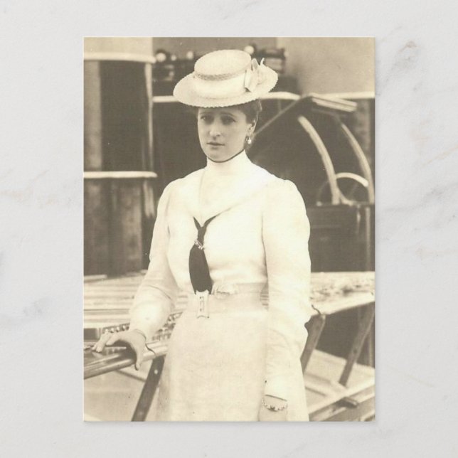 Tsar - TSARINA ALEXANDRA Romanov Ryssland #294 Vykort (Framsida)