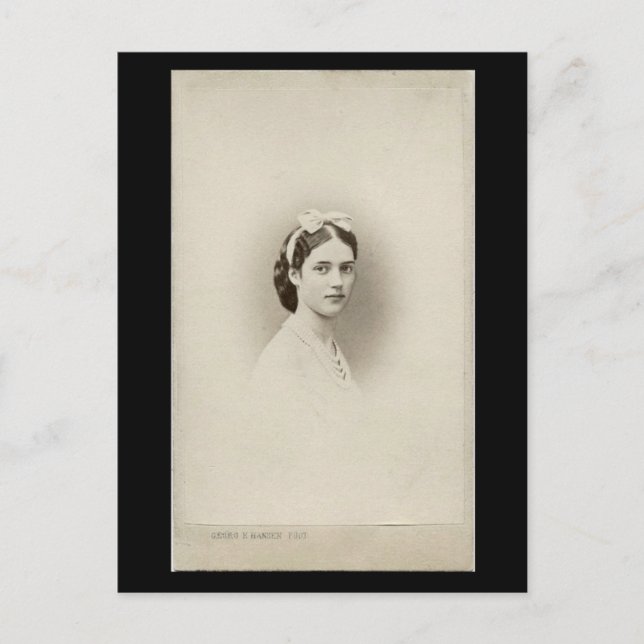 Tsar - Tsarina Maria "Minni" Romanov Ryssland #124 Vykort (Framsida)