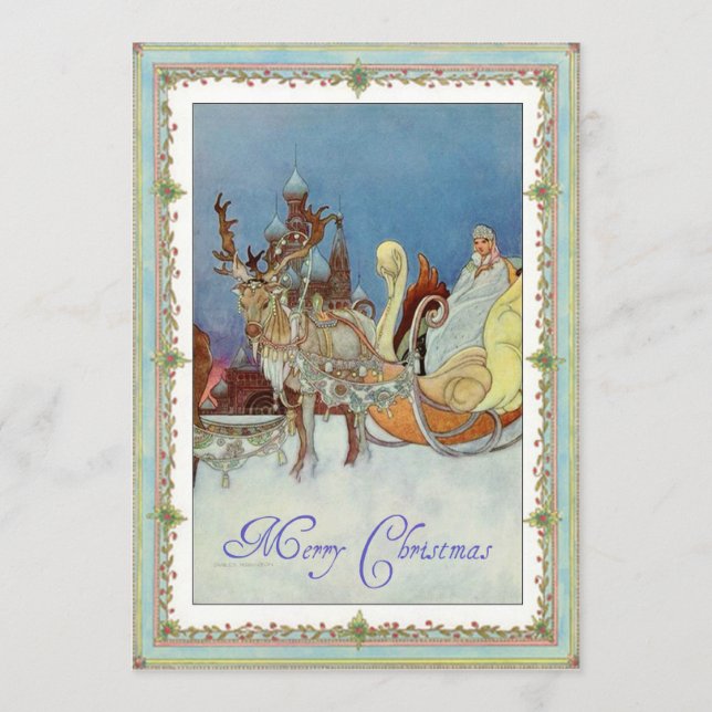 Tsaren Julkort (Framsida)