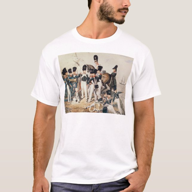 Tsarevich Alexander med hans Cadets på T-shirt (Framsida)