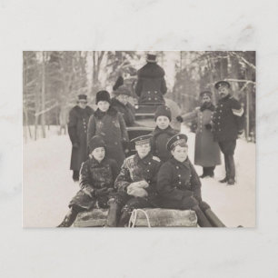 Tsarevitch Alexis Romanov, Rysslands tsar Vykort