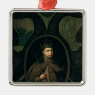Tsarevna Sophia Alexeevna, 1680s Julgransprydnad Metall