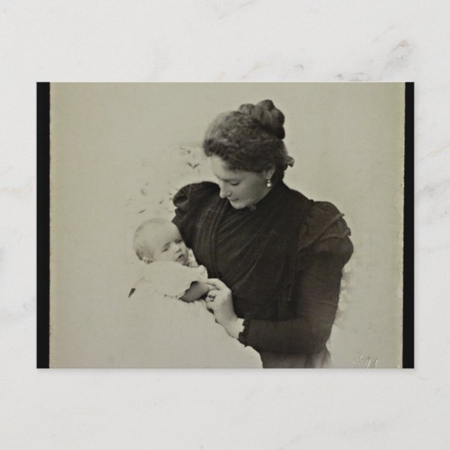 TSARINA ALEXANDRA & ALEXIS Romanov Ryssland #289 Vykort (Framsida)