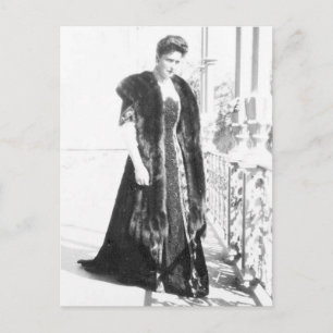 Tsarina Alexandra från Ryssland, make Tsar Romanov Vykort