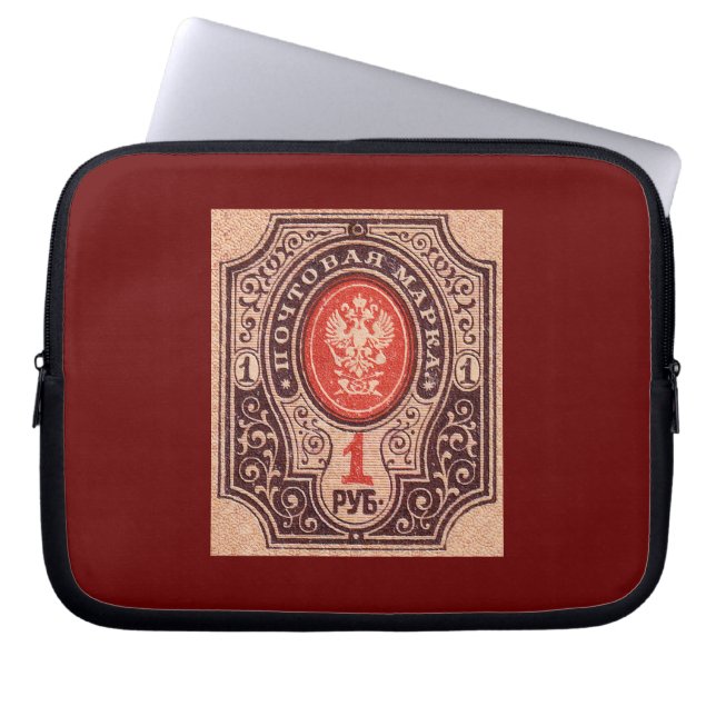 Tsarist Russia Postage Laptop Fodral (Framsidan)