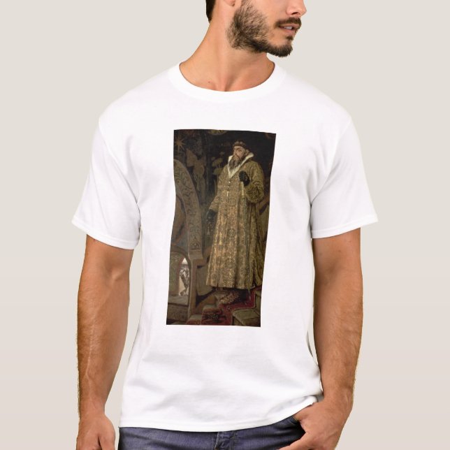 TsarIvan dropp Vasilyevich "den ruskiga" 1897en Tee Shirt (Framsida)