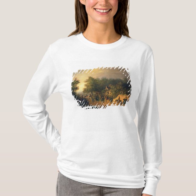TsarNicholas I ankomst i läger T-shirt (Framsida)