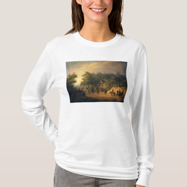 TsarNicholas I ankomst i läger T-shirt (Framsida)