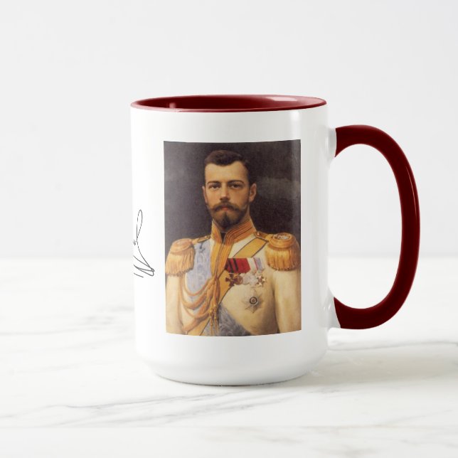 TsarNicholas II* mugg ЦарьНиколай II Кружка (Höger)
