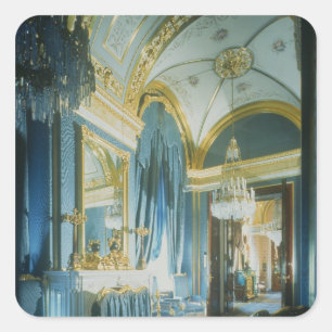 Tsar's Bedroom i de privata lägenheterna Fyrkantigt Klistermärke