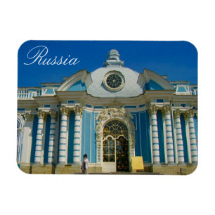 Tsarskoye Selo Pushkin Cathrine Palace Ryssland Magnet
