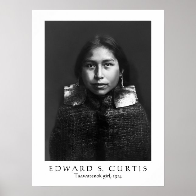 Tsawatenok-flicka, 1914 poster (Framsidan)