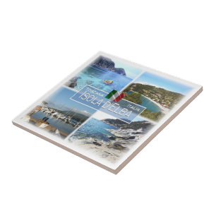 TSC018 ELBA, Mosaic, Toskana Kakelplatta