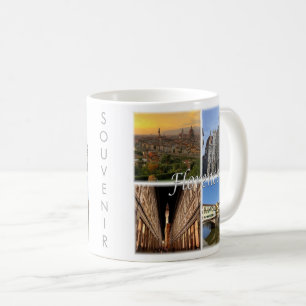 TSC033 FLORENCE, Mosaic, Toskana Kaffemugg