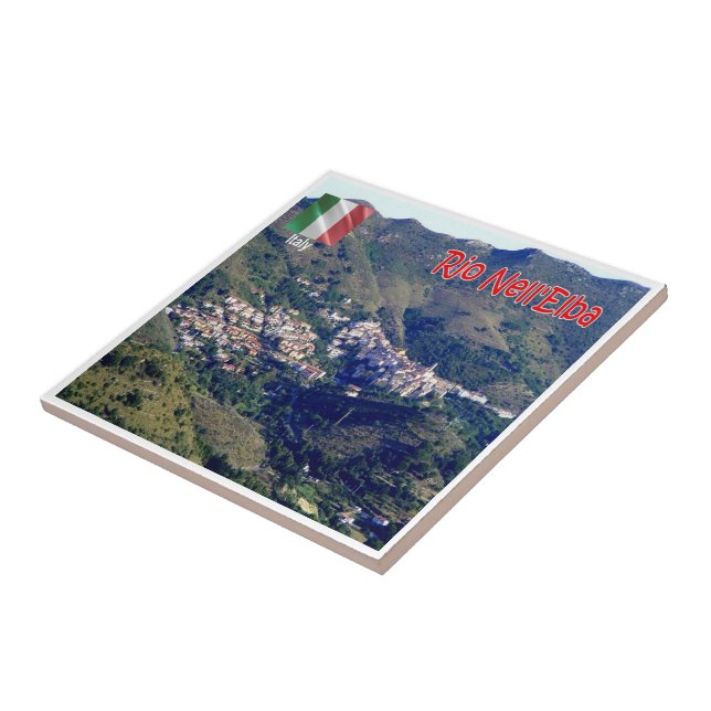 TSC070 RIO NELL'ELBA, ELBA Island Tuscany Kakelplatta (Sidan)