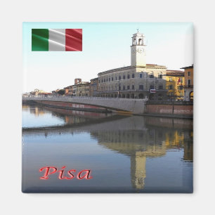 TSC101 PISA, Praetorian Palace, Toskana, Fridge Magnet
