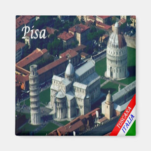 TSC102 PISA, Fält i Miracles, Toskana, Fridge Magnet
