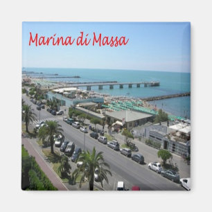 TSC108 MARINA DI MASSA, Toskana, Italien, Fridge Magnet