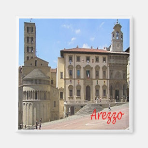 TSC135 AREZZO, Toskana, Italien, Europa, Fridge Magnet