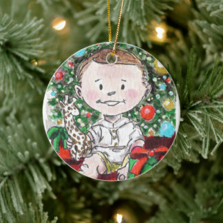 TSCHR1 JULGRANSPRYDNAD KERAMIK