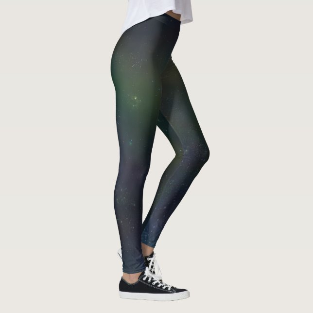 TSDS: Earth Galaxy Background Leggings (Höger)
