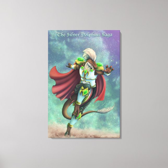 TSDS: Justin Arisdale Cover Art Solo Earth Canvastryck (Framsida)